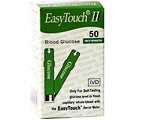 Тест-полоски Изи Тач Глюкоза №50 (Easy Touch Glucose)