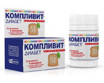 Компливит Диабет №30 - комплекс витаминов для больных сахарным диабетом