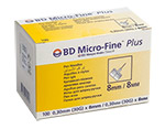 Иглы МикроФайн Плюс 30G, длина 8 мм, №100 для шприц-ручек (MicroFine Plus)