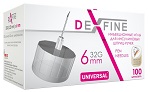 Иглы DEXFINE (ДЕКСФАЙН) для шприц-ручек 32G x 6мм