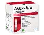 Тест-полоски Акку-Чек Перформа №100 (Accu-Chek Performa)