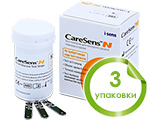 Тест-полоски КеаСенс Н №50 (CareSens N), 3 упаковки